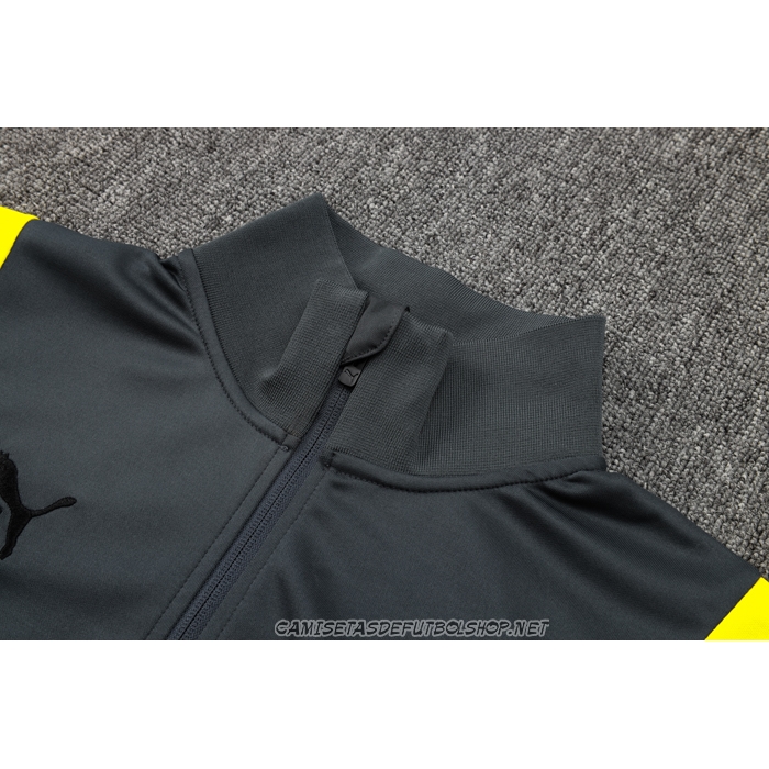 Chandal de Chaqueta del Borussia Dortmund 23-24 Gris